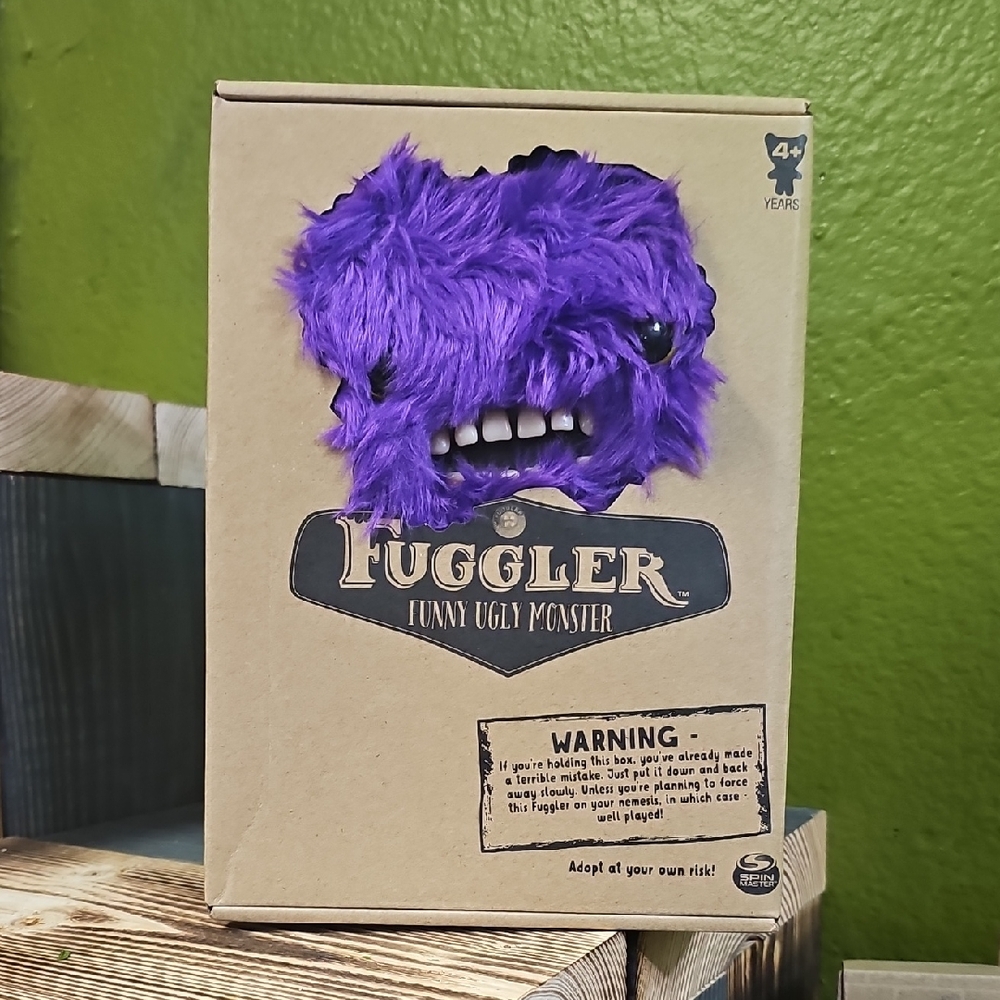 Fuggler Funny Ugly Monster Purple Stuffed Animal